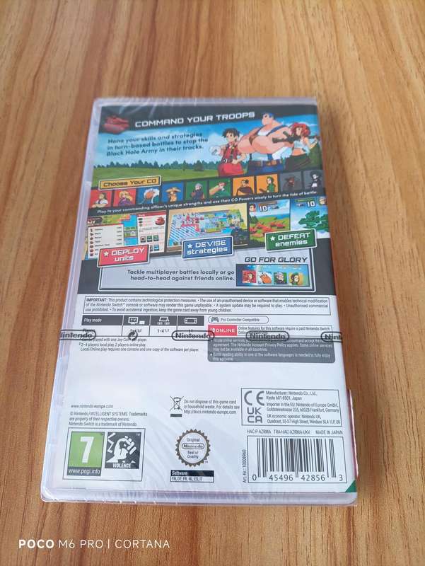 Advance Wars 1 +2 :Re-Boot Camp Nintendo Switch