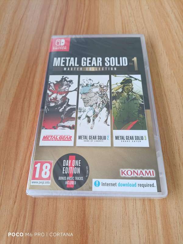 Metal Gear Solid :Master Collection Volume 1 Nintendo Switch