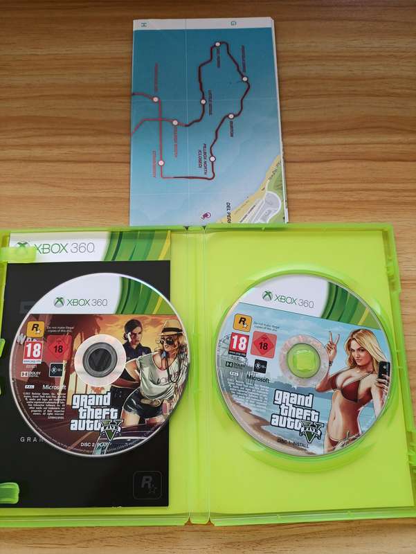Grand Theft Auto V Xbox 360 PAL Region