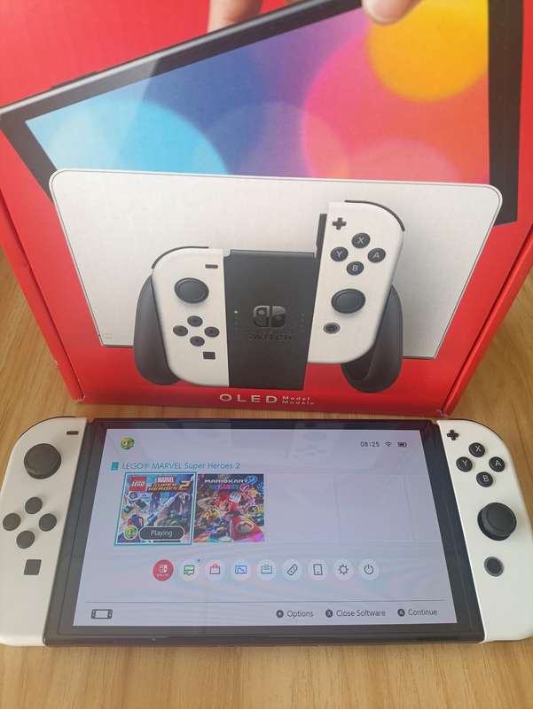 Nintendo Switch Oled (White) +Original Box