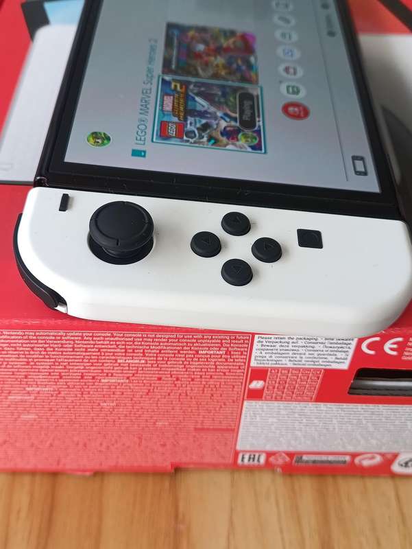 Nintendo Switch Oled (White) +Original Box