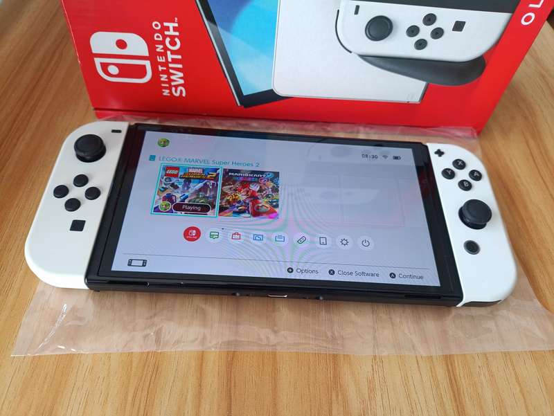 Nintendo Switch Oled (White) +Original Box
