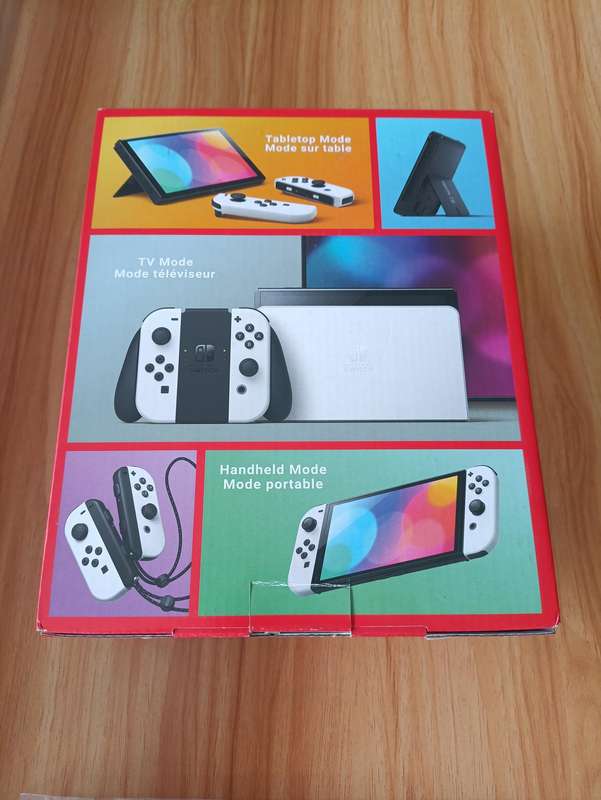Nintendo Switch Oled (White) +Original Box