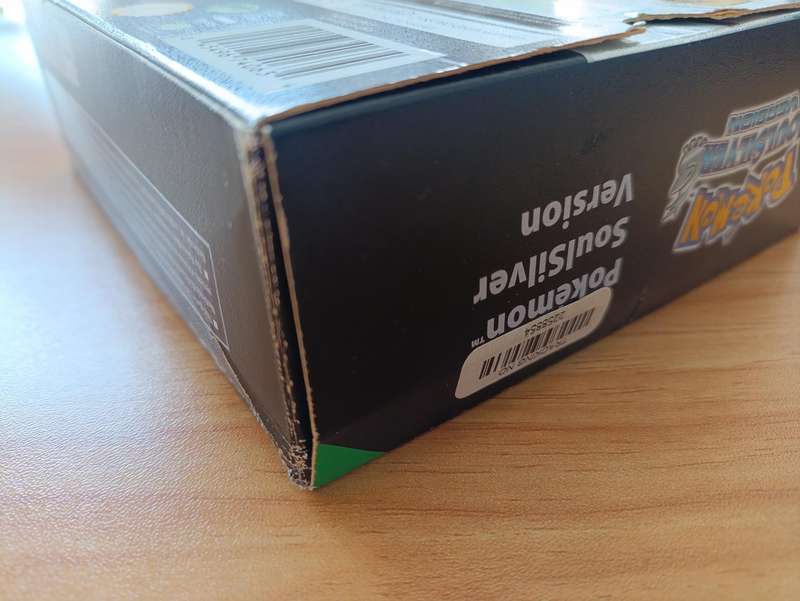 Pokémon Soulsilver Version Big Box Nintendo DS
