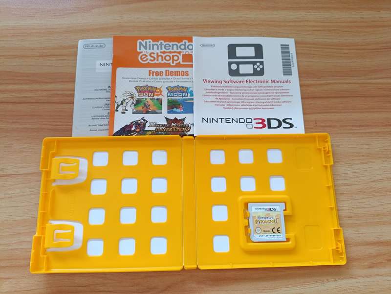 Detective Pikachu Nintendo 3DS