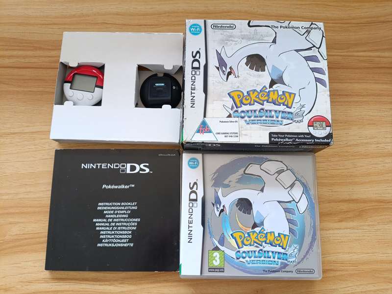 Pokémon Soulsilver Version Big Box Nintendo DS