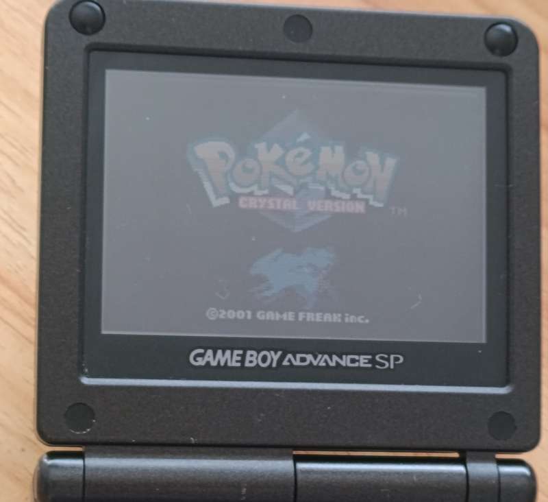 Pokémon Crystal Nintendo Gameboy Game