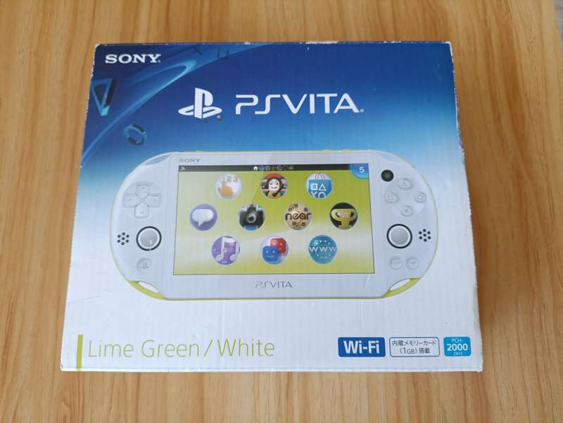 Ps Vita Slim Console +Box