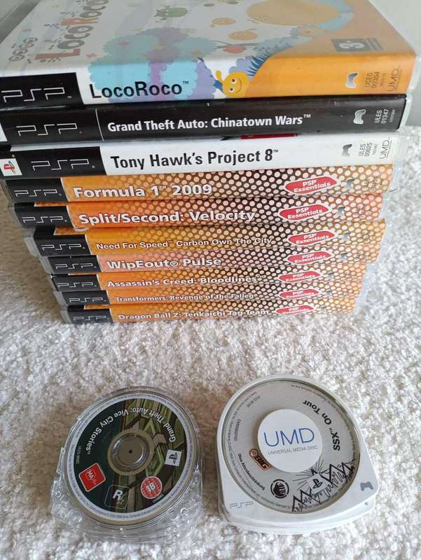 Psp 3004 Red +20 Games