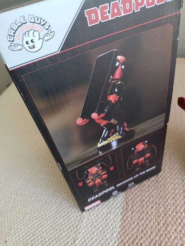 Marvel Deadpool (rear view) Cable Guy /Controller Holder plus Box