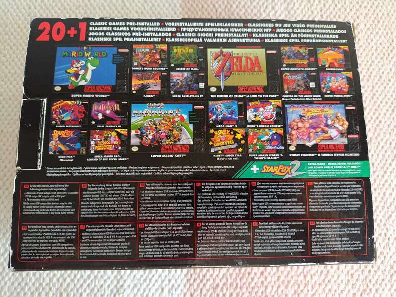 Super Nintendo Entertainment System +Box