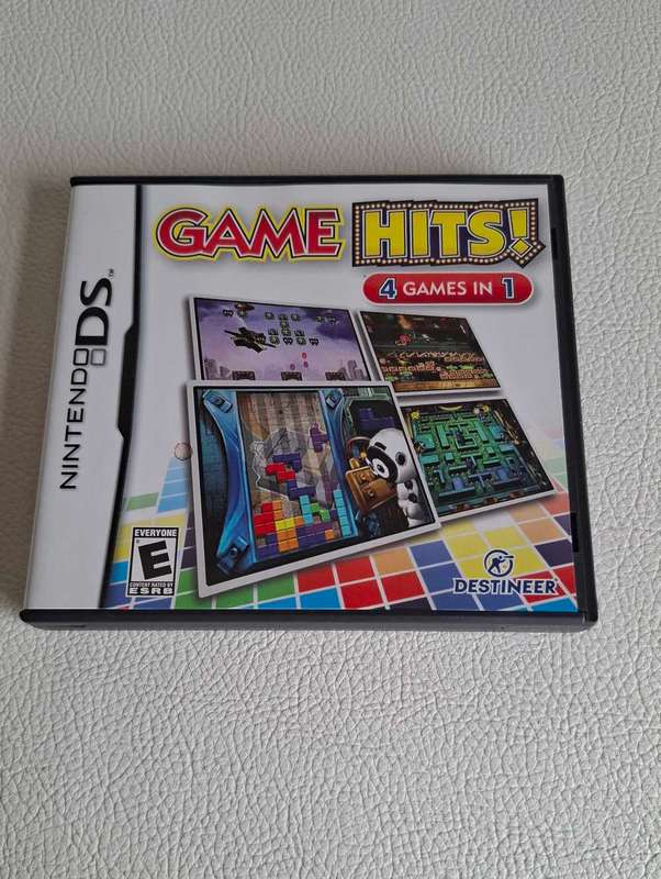 Game Hits 4Games in 1 Nintendo Ds