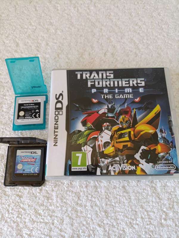 Transformers Nintendo Ds +3 DS Mixed bundle