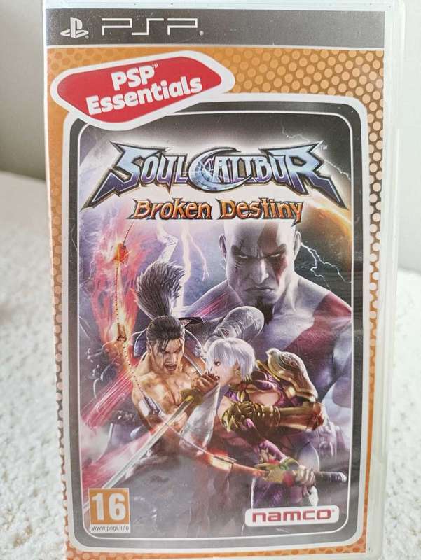 Soulcalibur Broken Destiny Psp Essentials