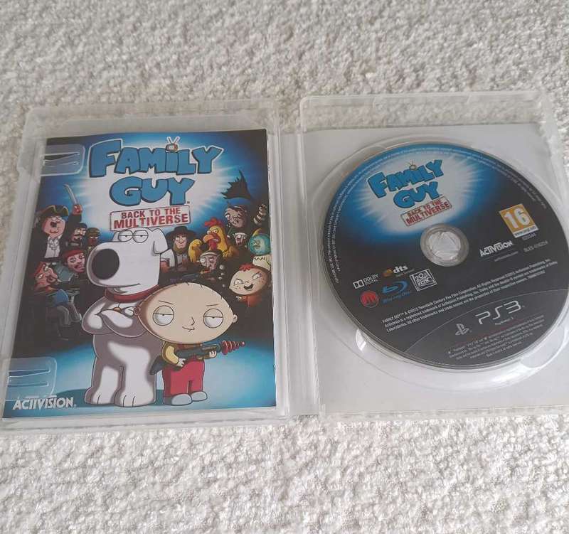 Family Guy Back to the Multiverse PS 3