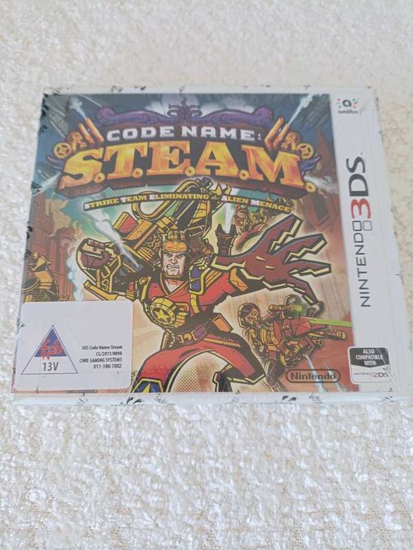 Code Name Steam Nintendo 3Ds
