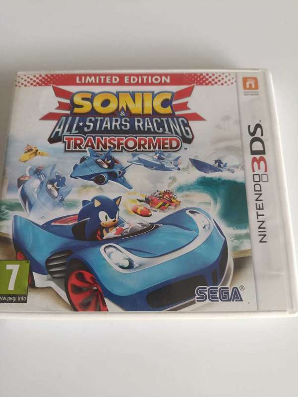 Sonic All Stars Racing Transformed Nintendo 3DS