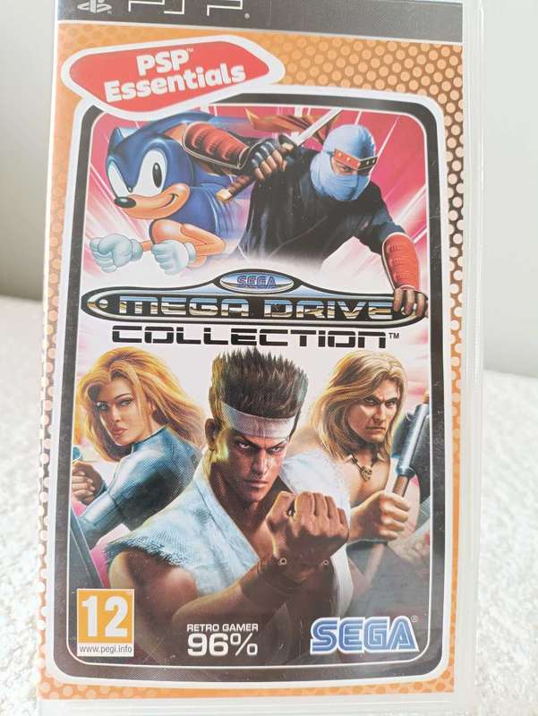 Sega Mega Drive Collection Psp Essentials