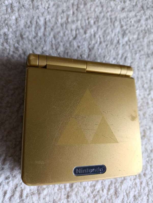 Game Boy Advance SP Console Zelda Edition