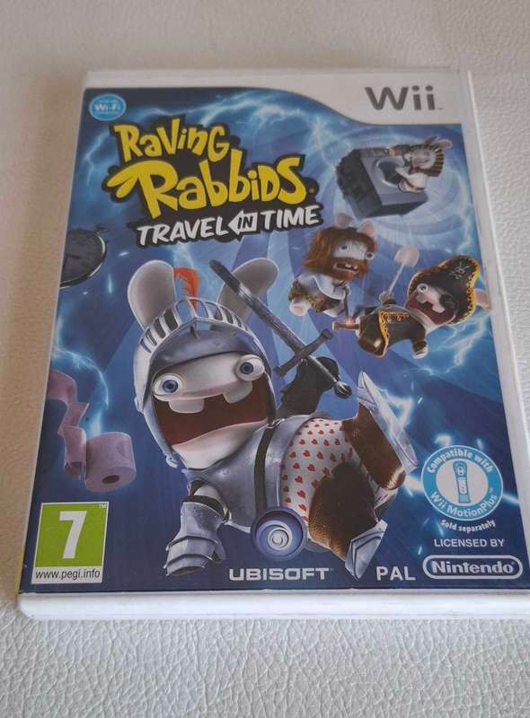 Raving Rabbids Travel in Time Nintendo Wii