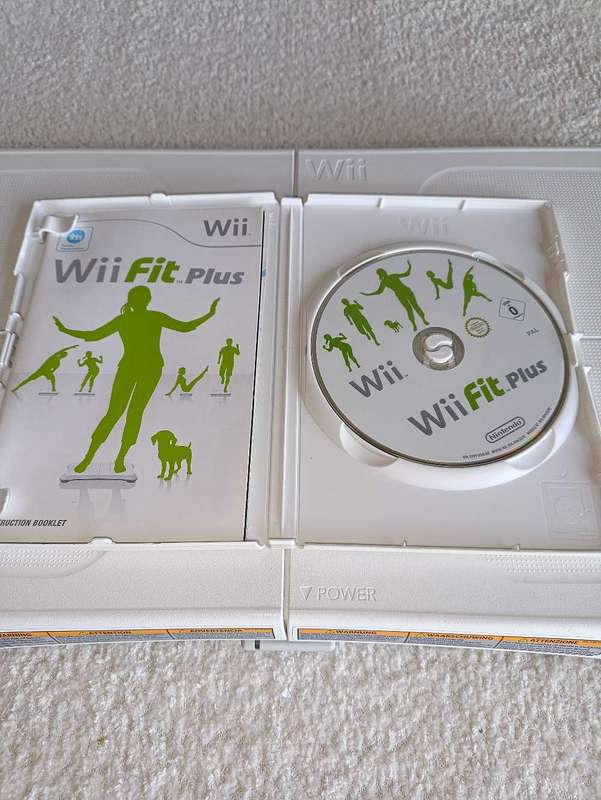 Wii Fit Plus game With Balance Board