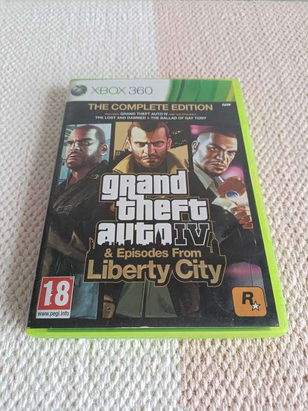 Grand Theft Auto IV & Episodes From Liberty City Stories Xbox 360 PAL