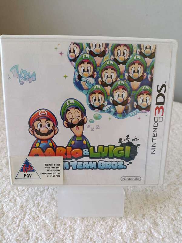 Mario and Luigi Dream Team Nintendo 3Ds