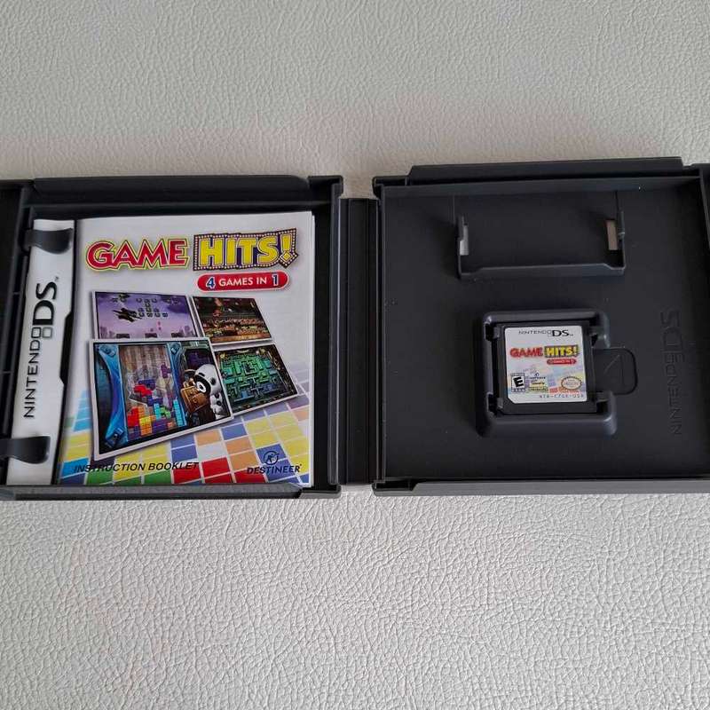 Game Hits 4Games in 1 Nintendo Ds