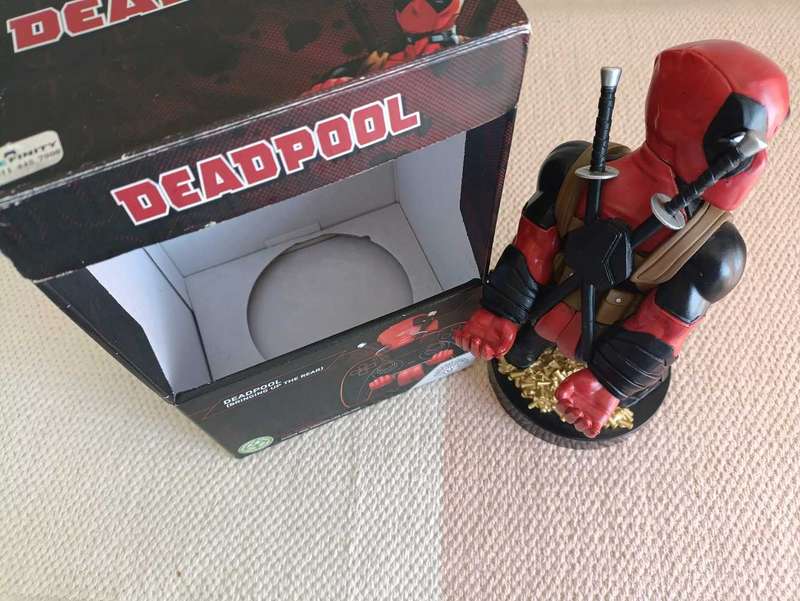 Marvel Deadpool (rear view) Cable Guy /Controller Holder plus Box
