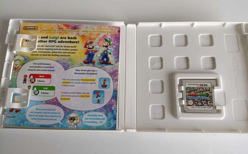 Mario and Luigi Dream Team Bros Nintendo 3DS