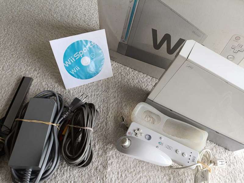 Nintendo Wii Console with Wii Sports game