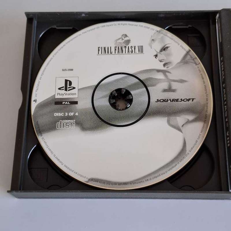 Final Fantasy VIII Playstation 1 Pal