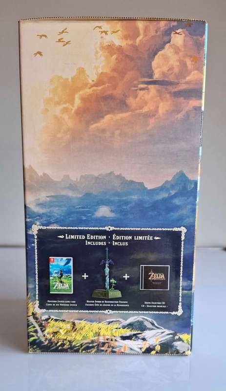 The Legend of Zelda Breath of the Wild limited Edition Nintendo Switch