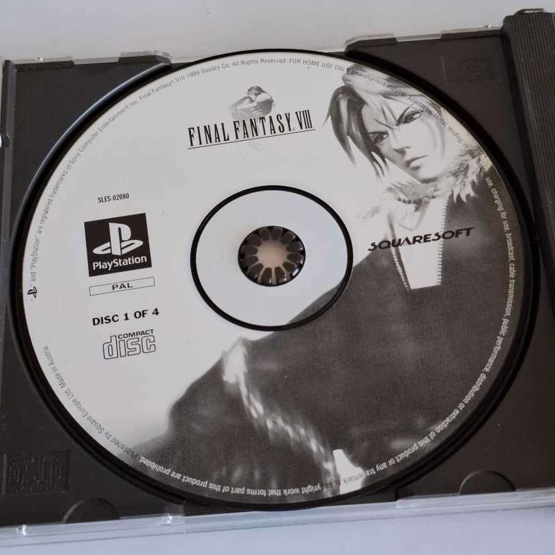 Final Fantasy VIII Playstation 1 Pal