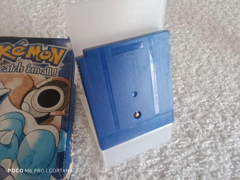 Pokémon Blue Version Game Boy