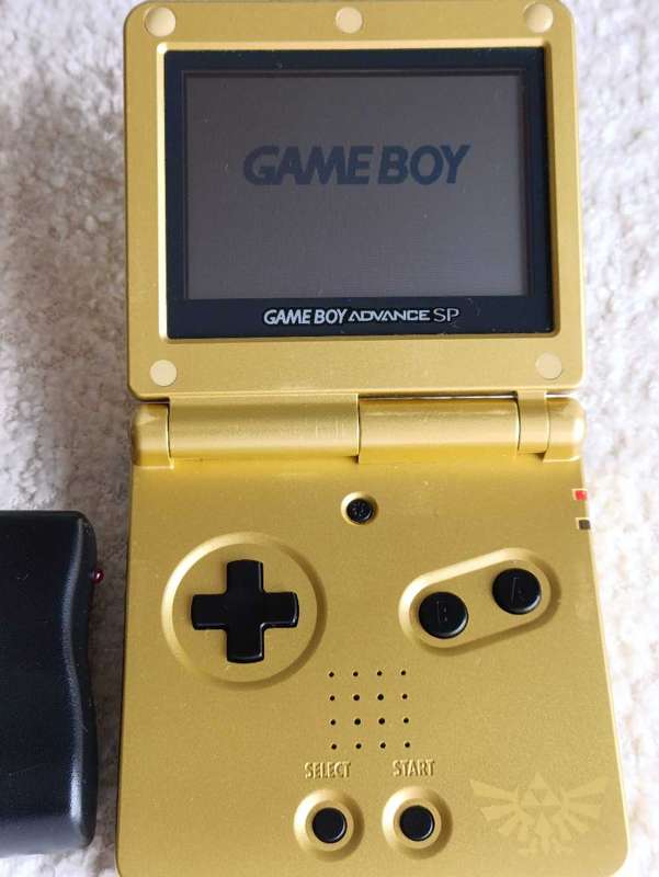 Game Boy Advance SP Console Zelda Edition