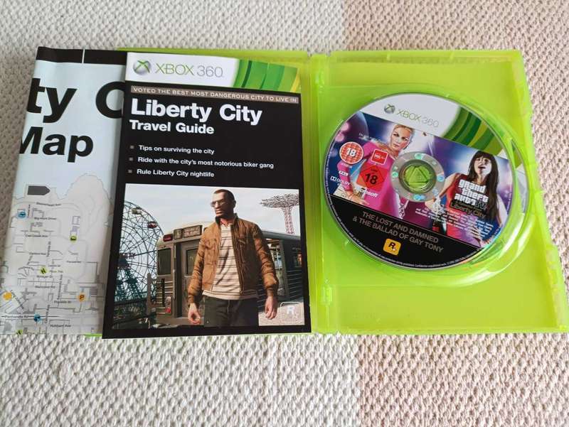 Grand Theft Auto IV & Episodes From Liberty City Stories Xbox 360 PAL