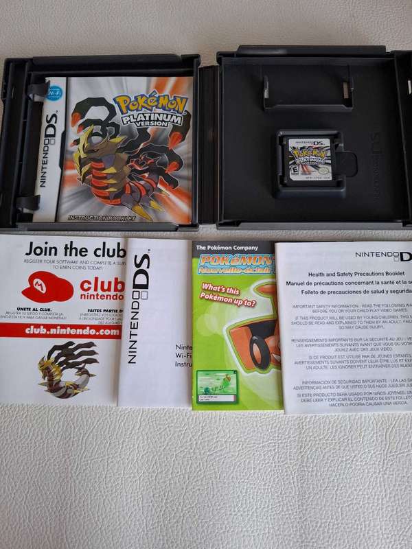 Pokémon Platinum Version Nintendo Ds