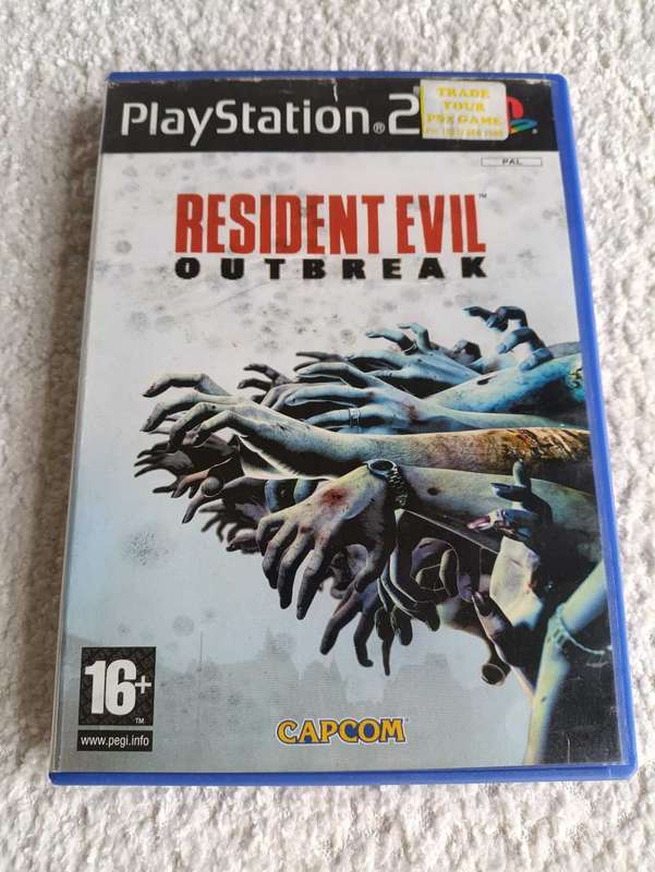 Resident Evil Outbreak Playstation 2 PAL