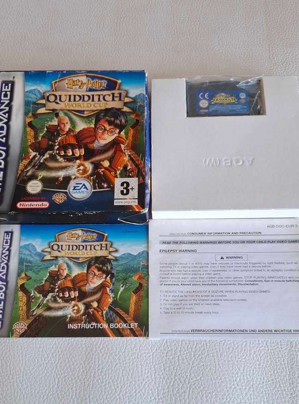 Harry Potter Quidditch World Cup Gameboy Advance