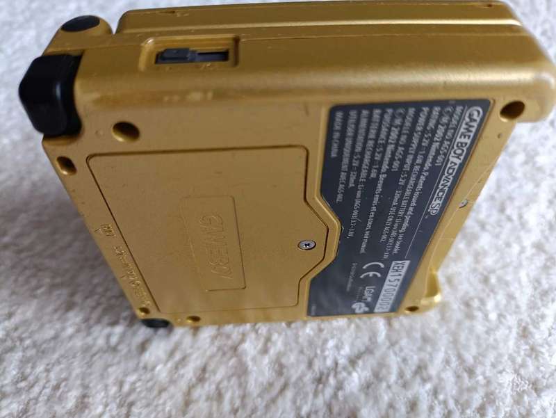Game Boy Advance SP Console Zelda Edition