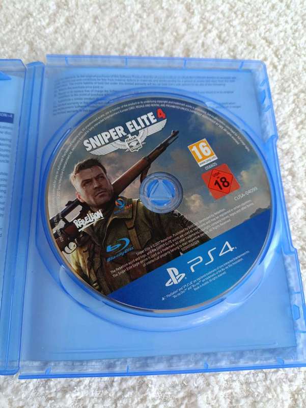 Sniper Elite 4 PS 4