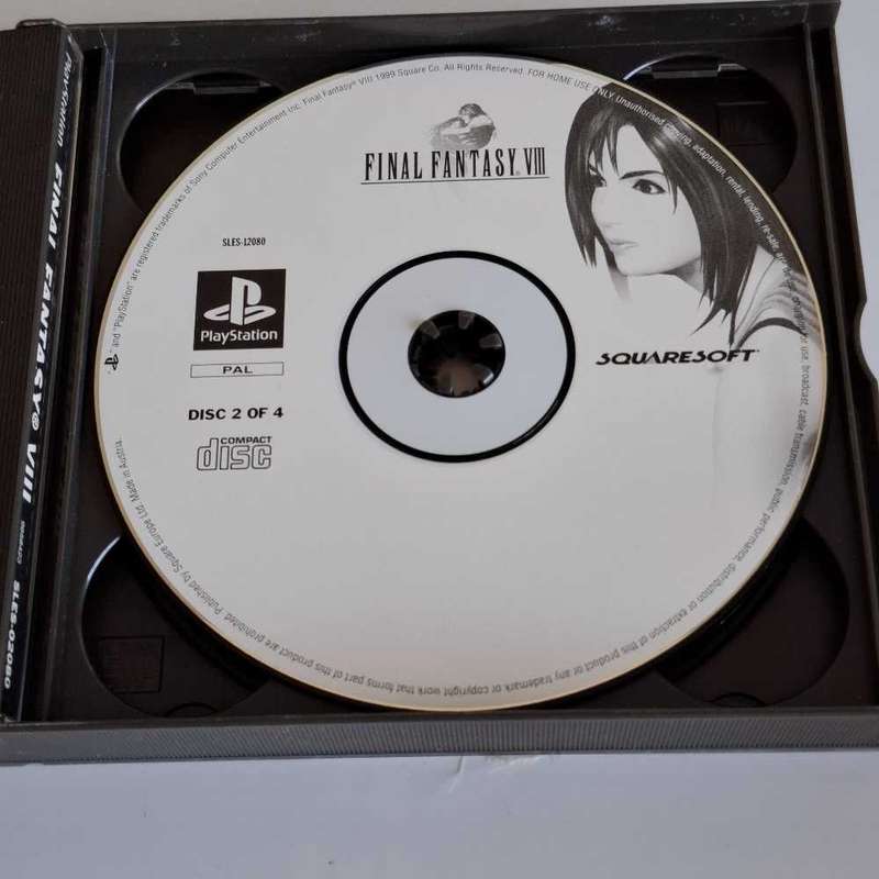 Final Fantasy VIII Playstation 1 Pal