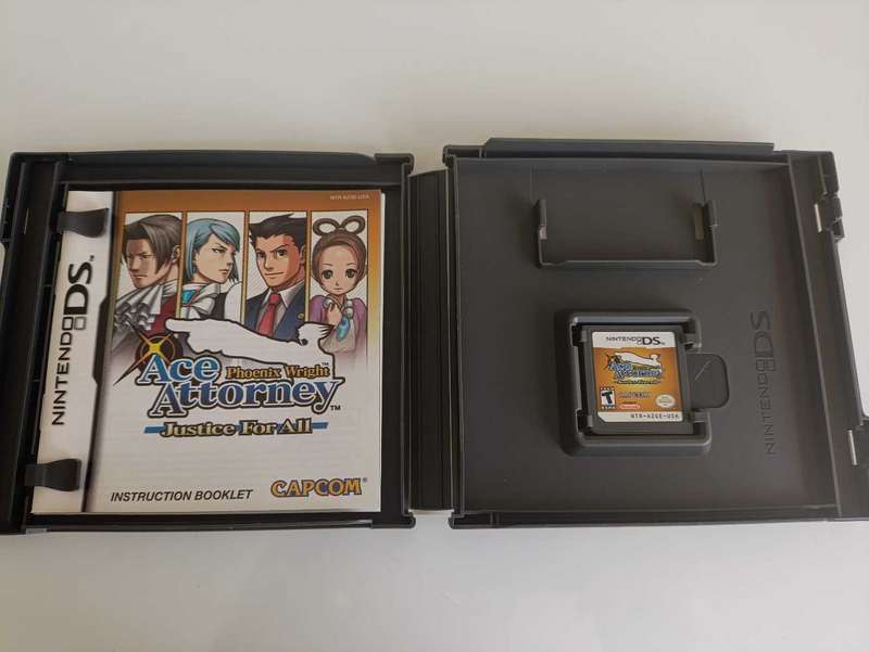 Ace Attorney Justice for All Nintendo Ds