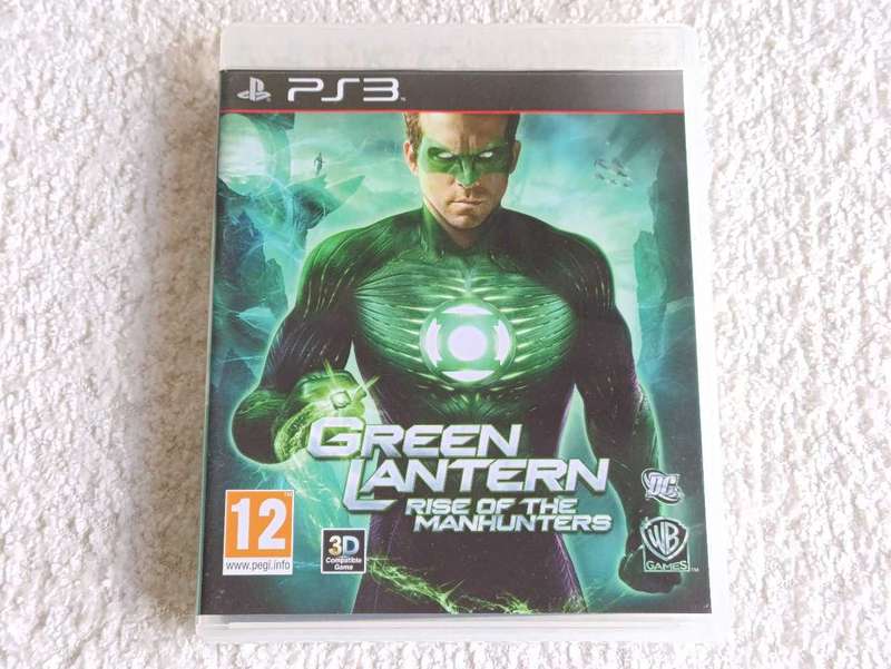The Green Lantern Rise of the Manhunters Ps3 CIB