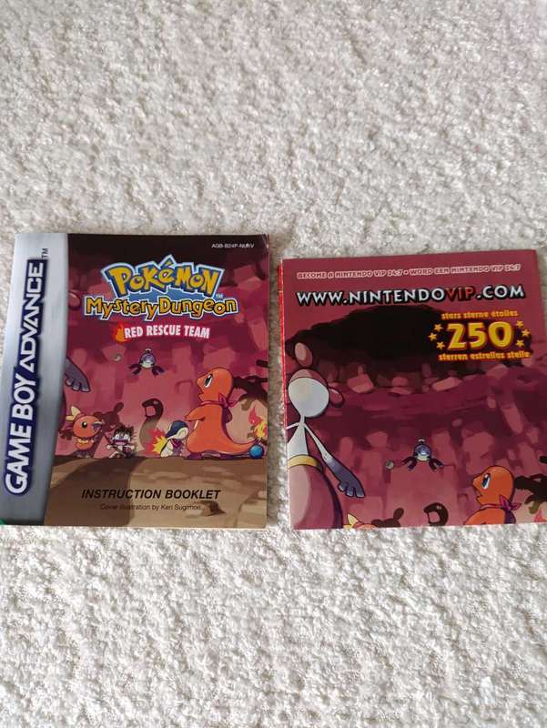 Pokémon Mystery Dungeon Red Rescue Team GBA