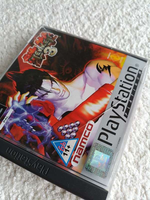 Tekken 3 Playstation 1 Platinum Version PAL CIB