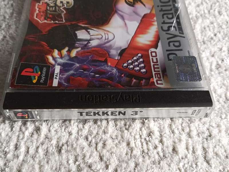 Box Cover Art Only Tekken 3 Playstation 1