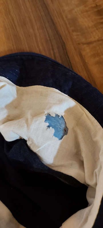 Vintage blue bulls cap