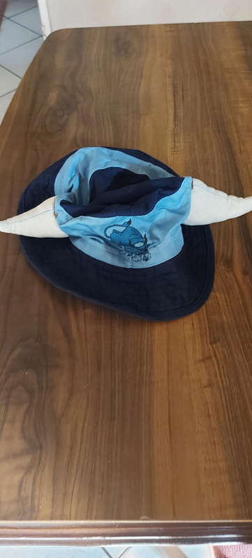 Vintage blue bulls cap